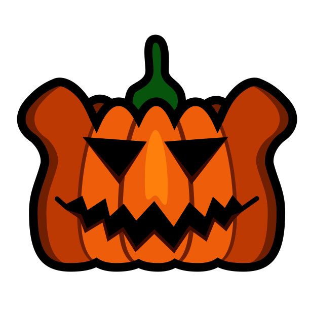 可怕的南瓜。图片下载