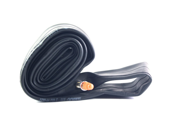 Mtb内胎隔离在白色背景上图片下载