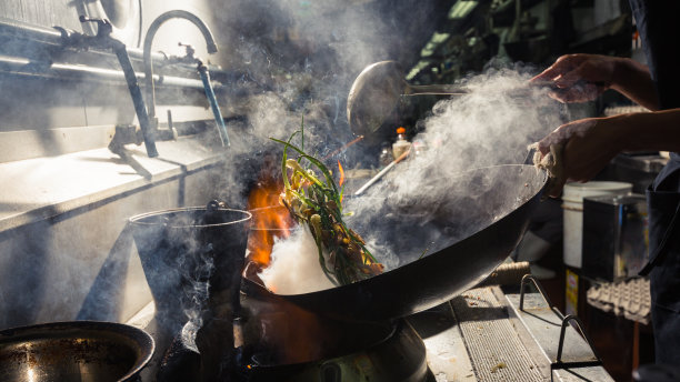 厨师火烹饪图片下载