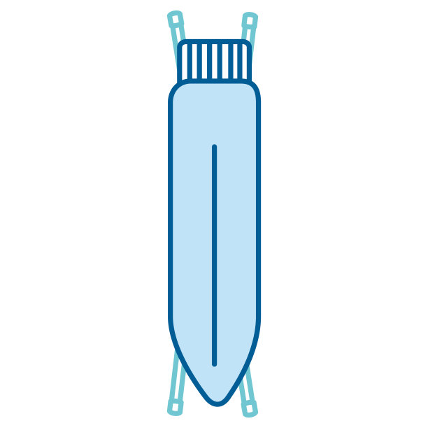 烫衣板孤立图标图片下载