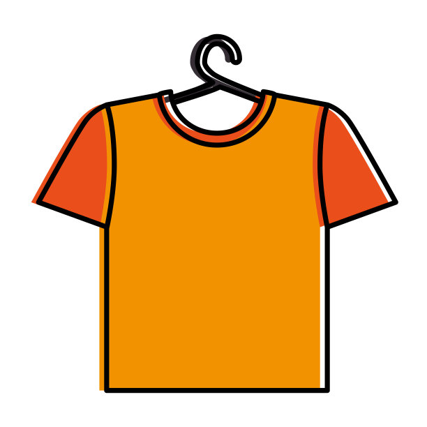 干净的衣物挂标图片下载