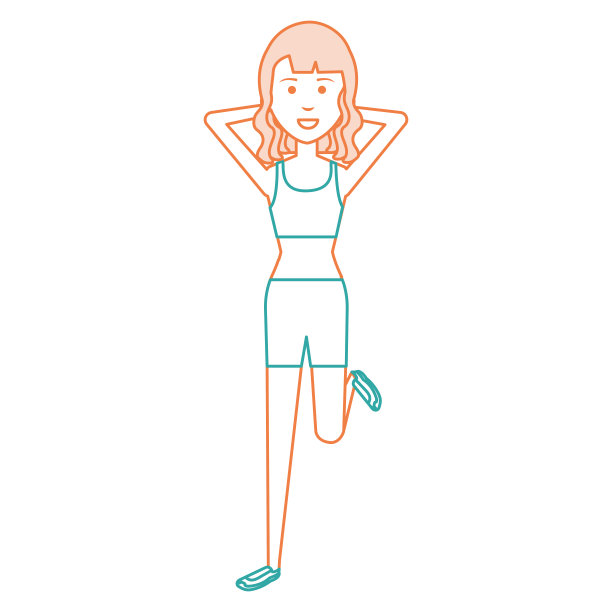 女性锻炼性格图片下载