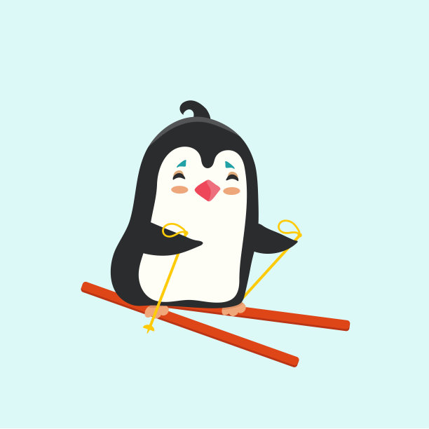 企鹅向量。图片下载