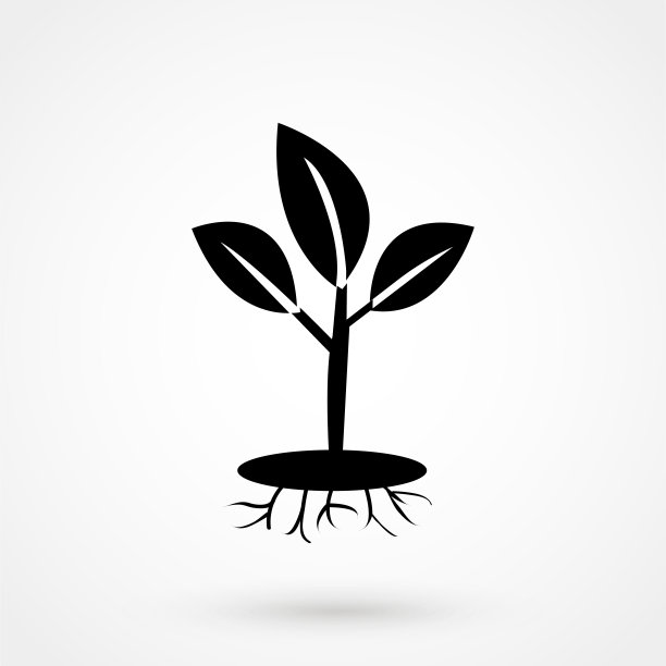 幼苗图标矢量图片下载