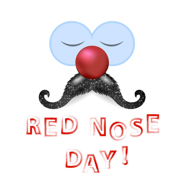 小丑红鼻子胡子日图片下载