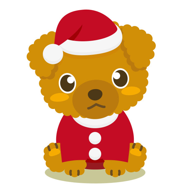 狗宝宝俱乐部/圣诞玩具狮子狗图片下载