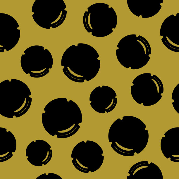 香槟酒瓶金属板无缝图案。图片下载