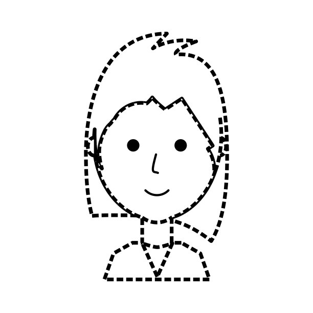 女人向量树脂图片下载