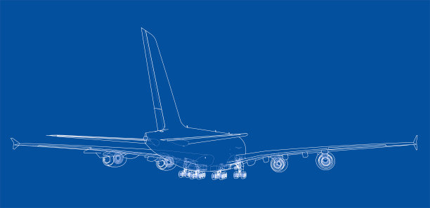 客机。向量图片下载