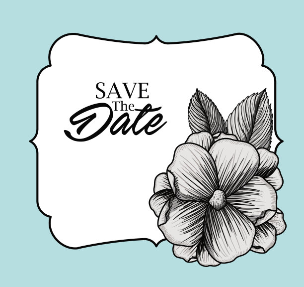 保存日期卡片设计图片下载