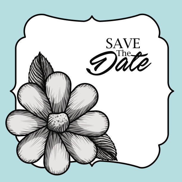 保存日期卡片设计图片下载