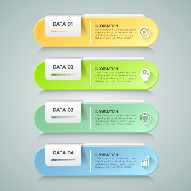 设计模板业务概念信息图模板可以用于工作流布局，图表，数字选项，时间线或里程碑项目。图片下载