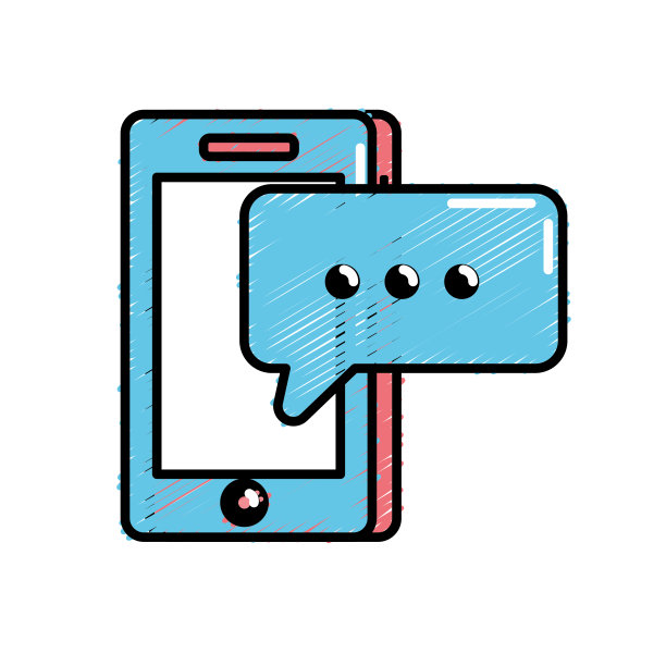 智能手机技术与聊天气泡文本图片下载