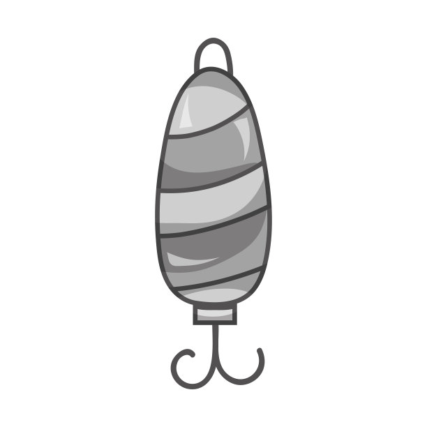 灰勺鱼反对钓鱼消遣图片下载