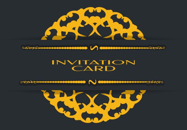 邀请卡的复古背景图片下载