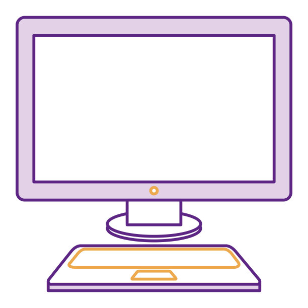 计算机桌面隔离图标图片下载