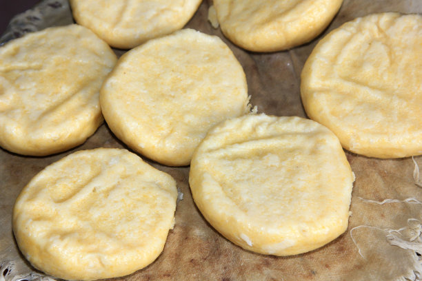 中式糕点萝卜包子，特写照片图片下载