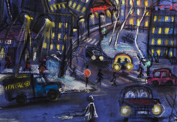 莫斯科的街道图片下载