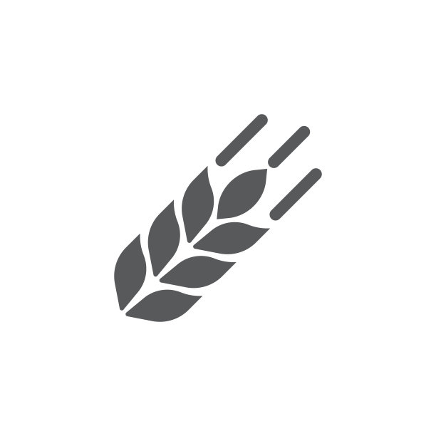 小麦图标素材图片