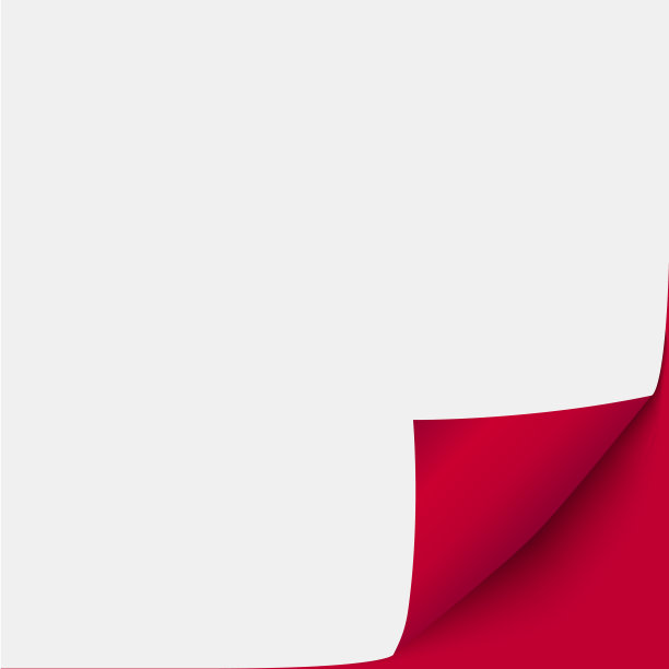 纸皮。一张折叠的贴纸。矢量插图的贴纸剥离元素的广告信息透明的背景。图片下载