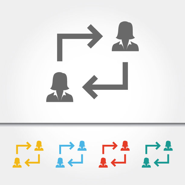 企业管理和战略矢量图标插图图片下载