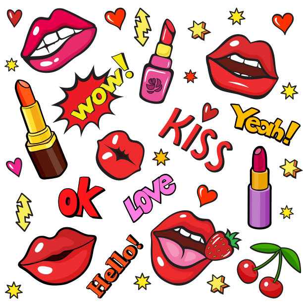 波普艺术风格背景图片下载