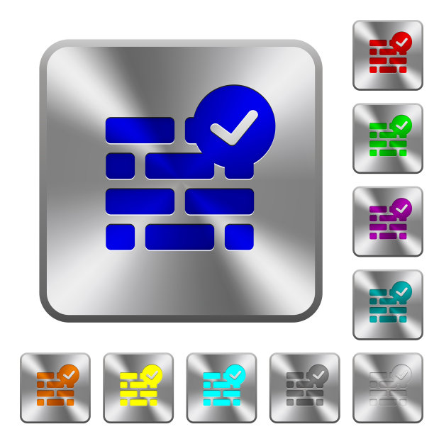 活动防火墙圆角方钢按钮图片下载