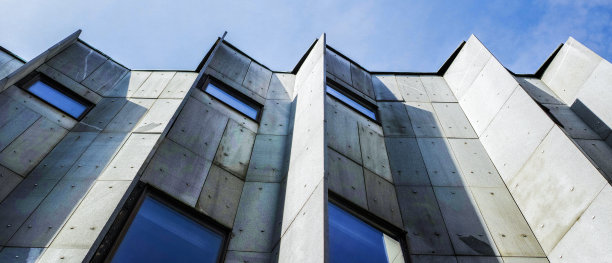 现代建筑的全景照片图片下载