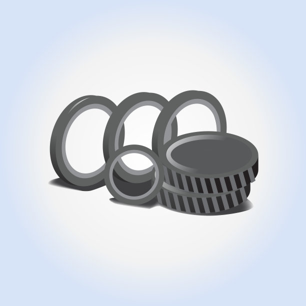 汽车零件矢量图标或插图图片下载