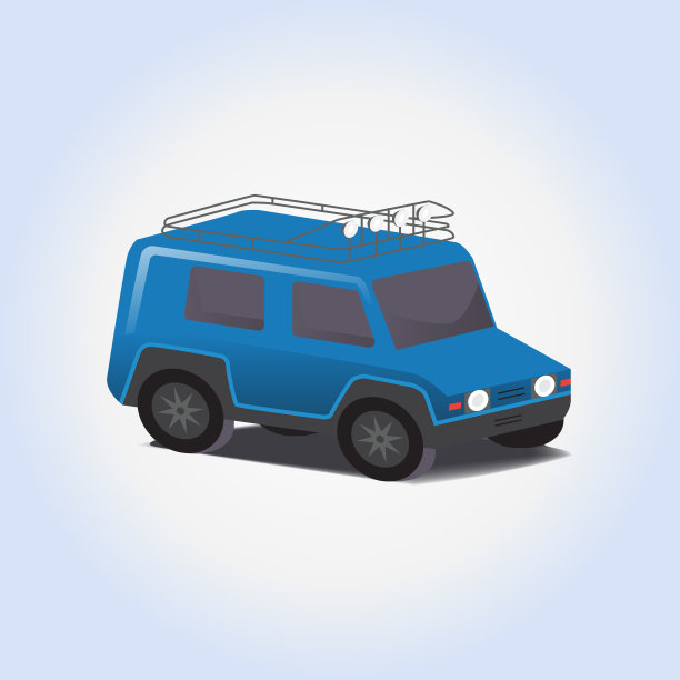 越野矢量图标或插图图片下载