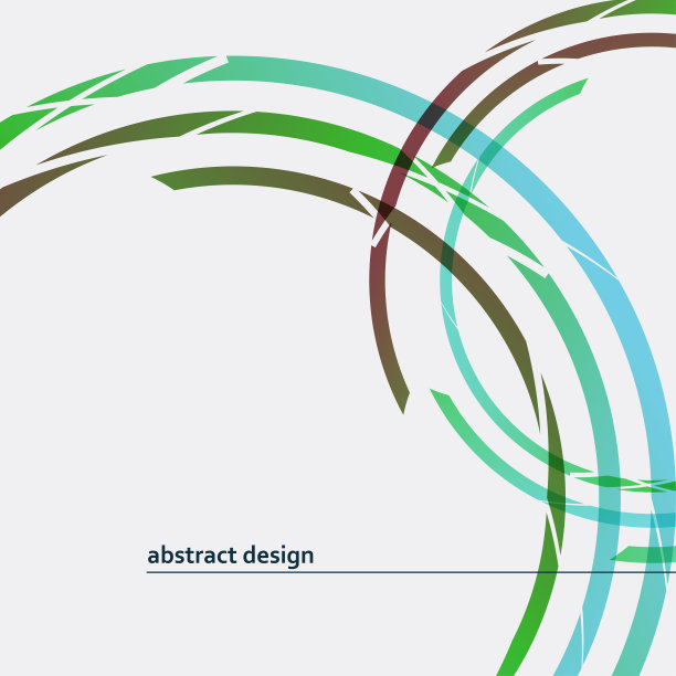 现代圆形矢量插图。概念设计图片下载