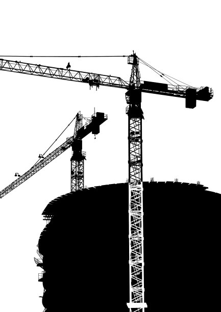 建筑起重机图片下载