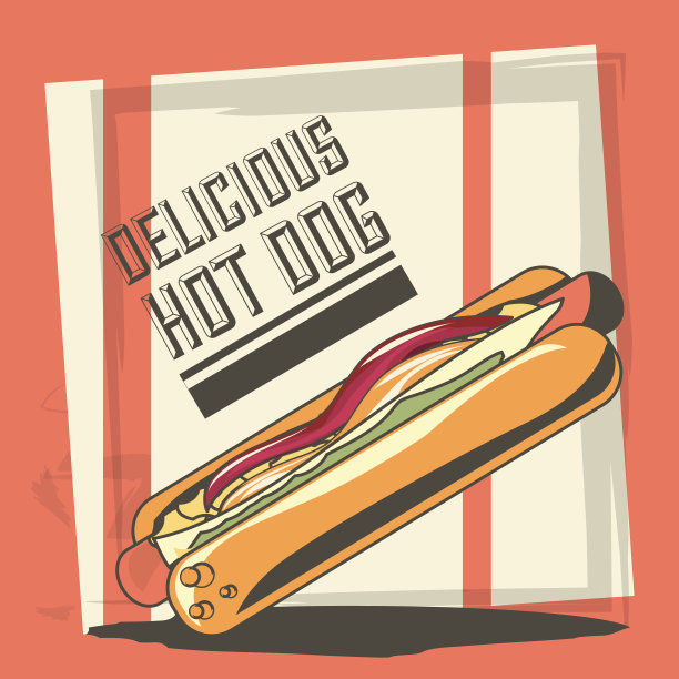 热狗设计图片下载