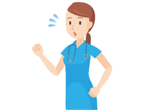 女医生在做手势图片下载