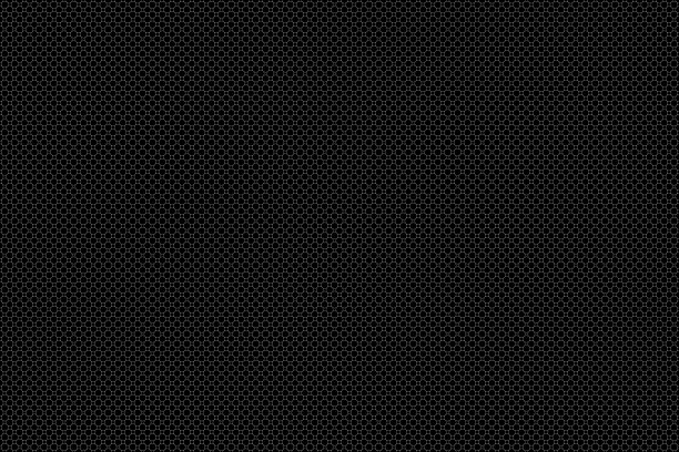 黑色纸上的现代几何图案图片下载