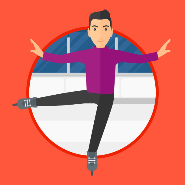 男子花样滑冰运动员图片下载