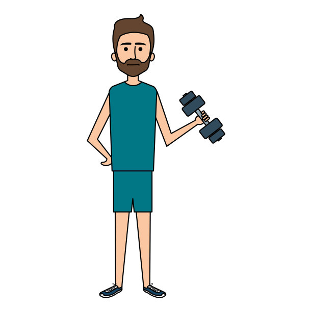 男子举重性格图片下载