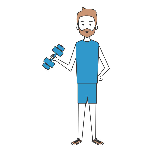 男子举重性格图片下载