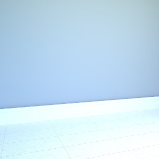 灰色的墙壁背景和白色的地板图片下载