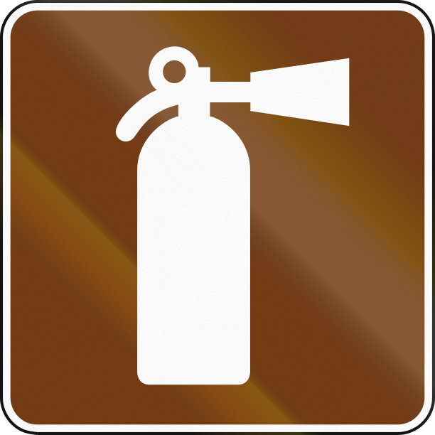 美国MUTCD路标-灭火器图片下载