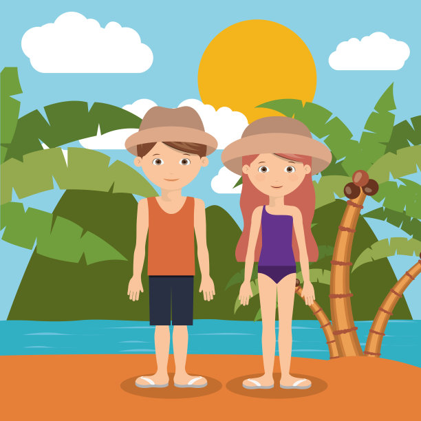 暑假家庭设计图片下载