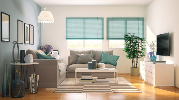 客厅装修效果图素材ID：311324382