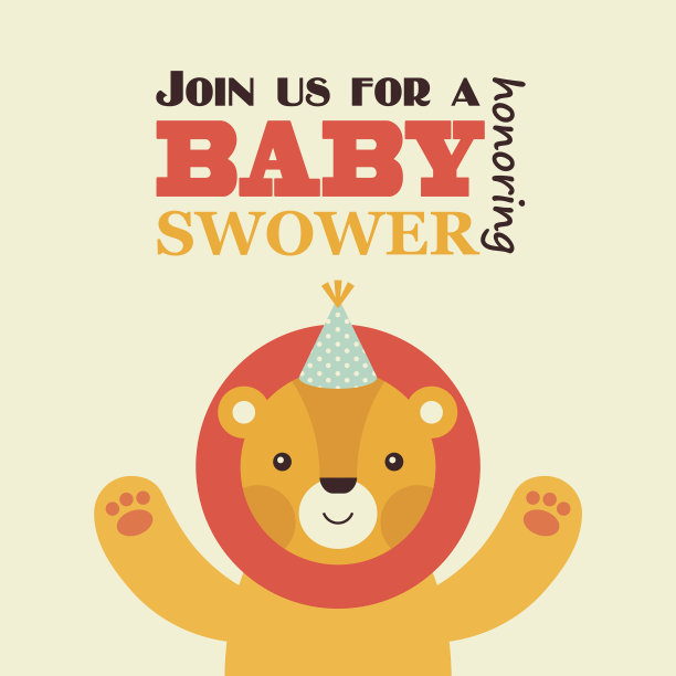 可爱的卡通狮子图片下载