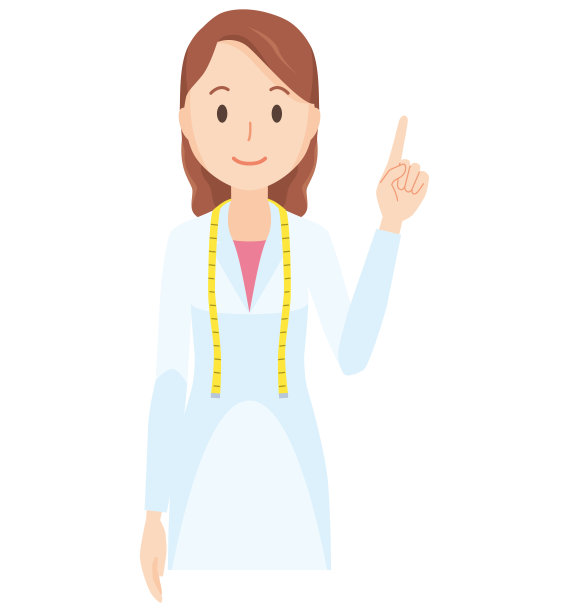 女性营养师指的是指上半身图片下载