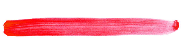 涂红色条纹隔离图片下载