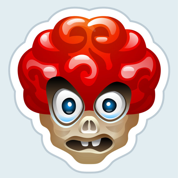 怪物贴纸图片下载