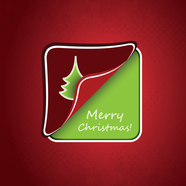 圣诞贺卡模板图片下载