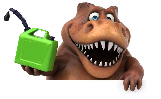 有趣的Trex - 3D插图图片下载