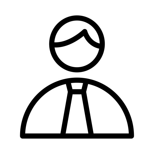 客户细线矢量图标图片下载