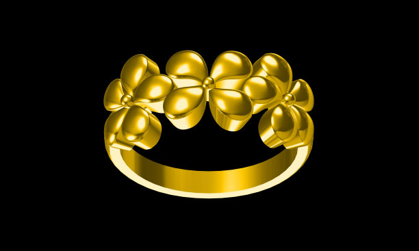 婚戒3d插画图片下载
